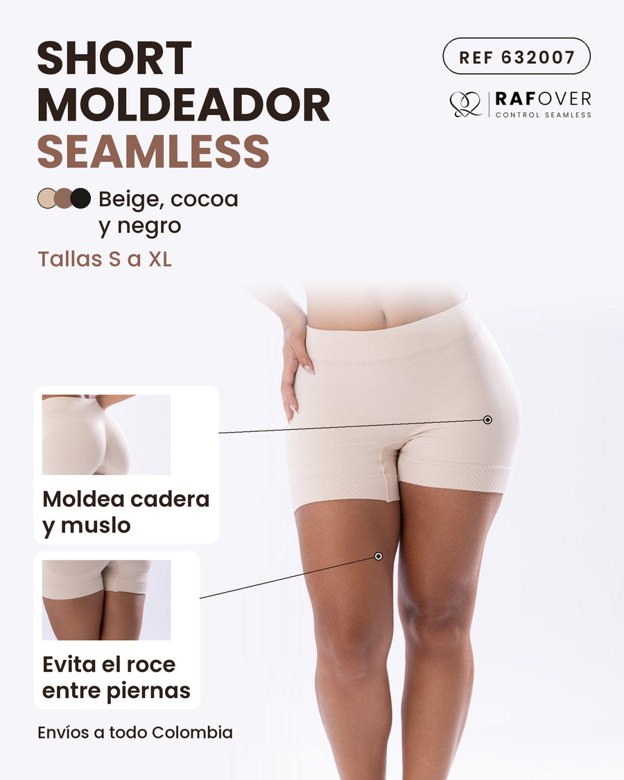 Short Moldeador Seamless de Raf Over — beneficios y detalles